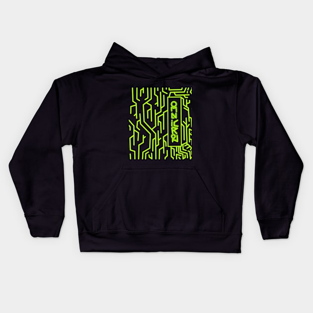 OMNICRON Kids Hoodie by ASCORNION